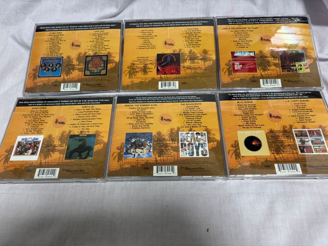 The Beach Boys CD 6枚セット