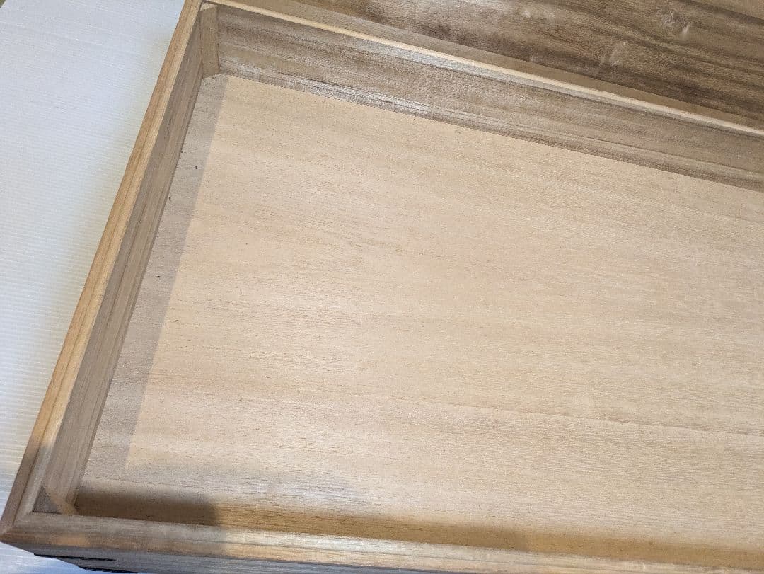 桐箱 衣装箱 横95cm 高さ27cm 奥行44cm 2段