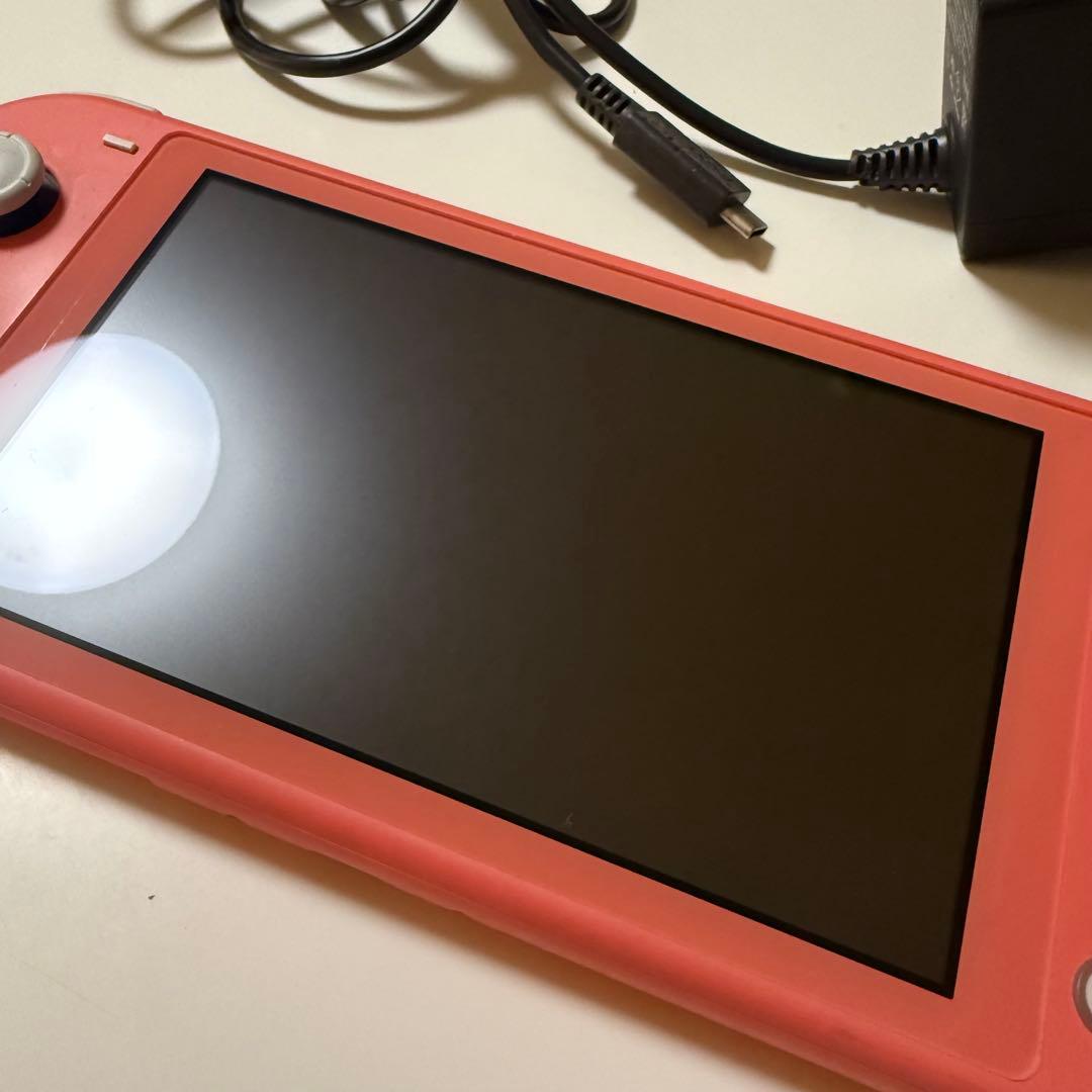 【動作確認済】Nintendo Switch Lite コーラル2020年製
