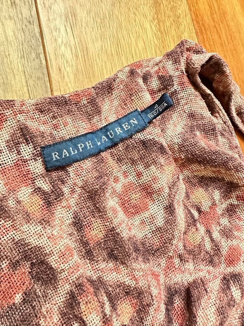 Ralph lauren Vネック ラップキャミソール