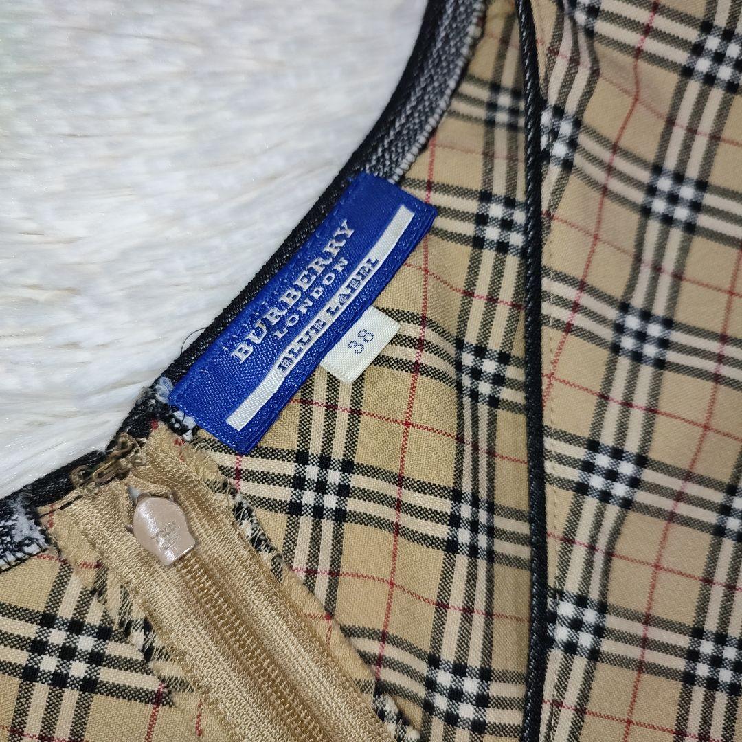 Burberry size 38 ワンピース ノースリーブ ノバチェック