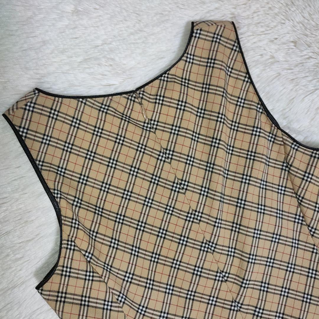 Burberry size 38 ワンピース ノースリーブ ノバチェック