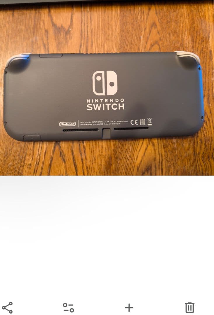 【美品】Nintendo Switch Lite 本体 ブラック（ケース付き）