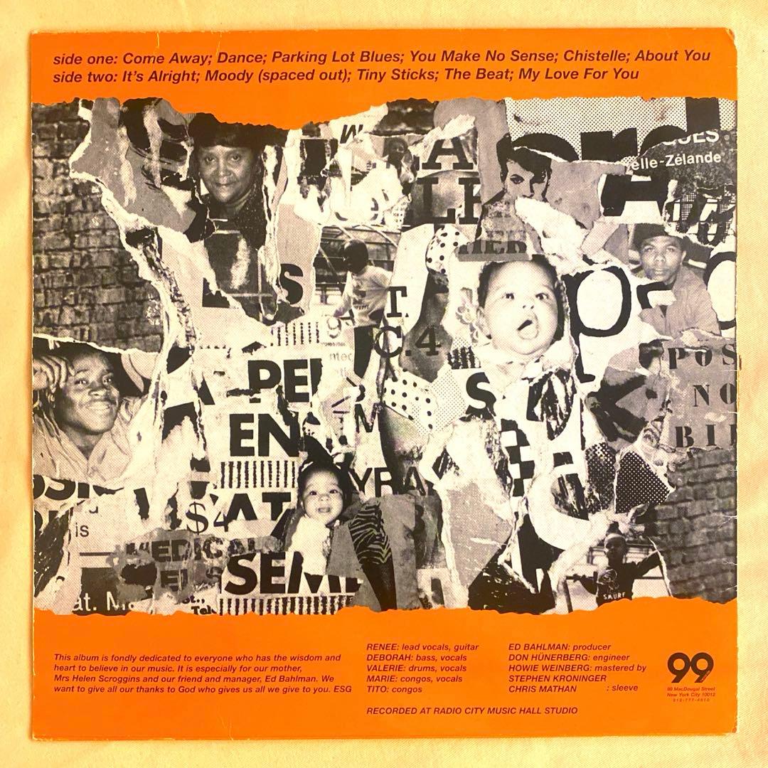 ESG Come Away With Moody LP レコード