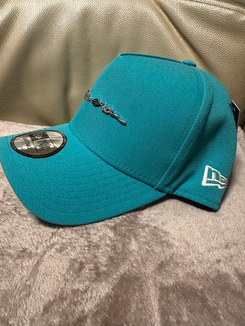 ニューエラ ティファニーブルー カラーロゴキャップ オンスポッツ別注商品 ブルー
