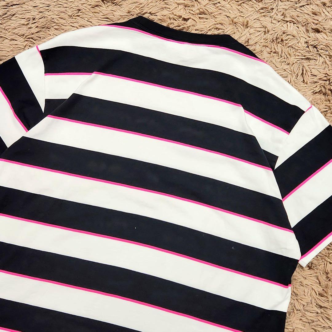 希少 XL サイズ F.C. Real Bristol Tシャツ ロゴ ボーダー