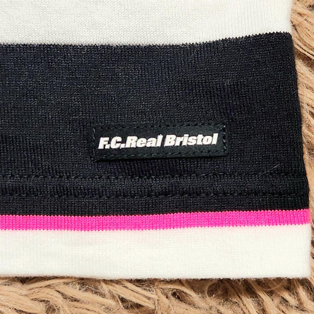 希少 XL サイズ F.C. Real Bristol Tシャツ ロゴ ボーダー