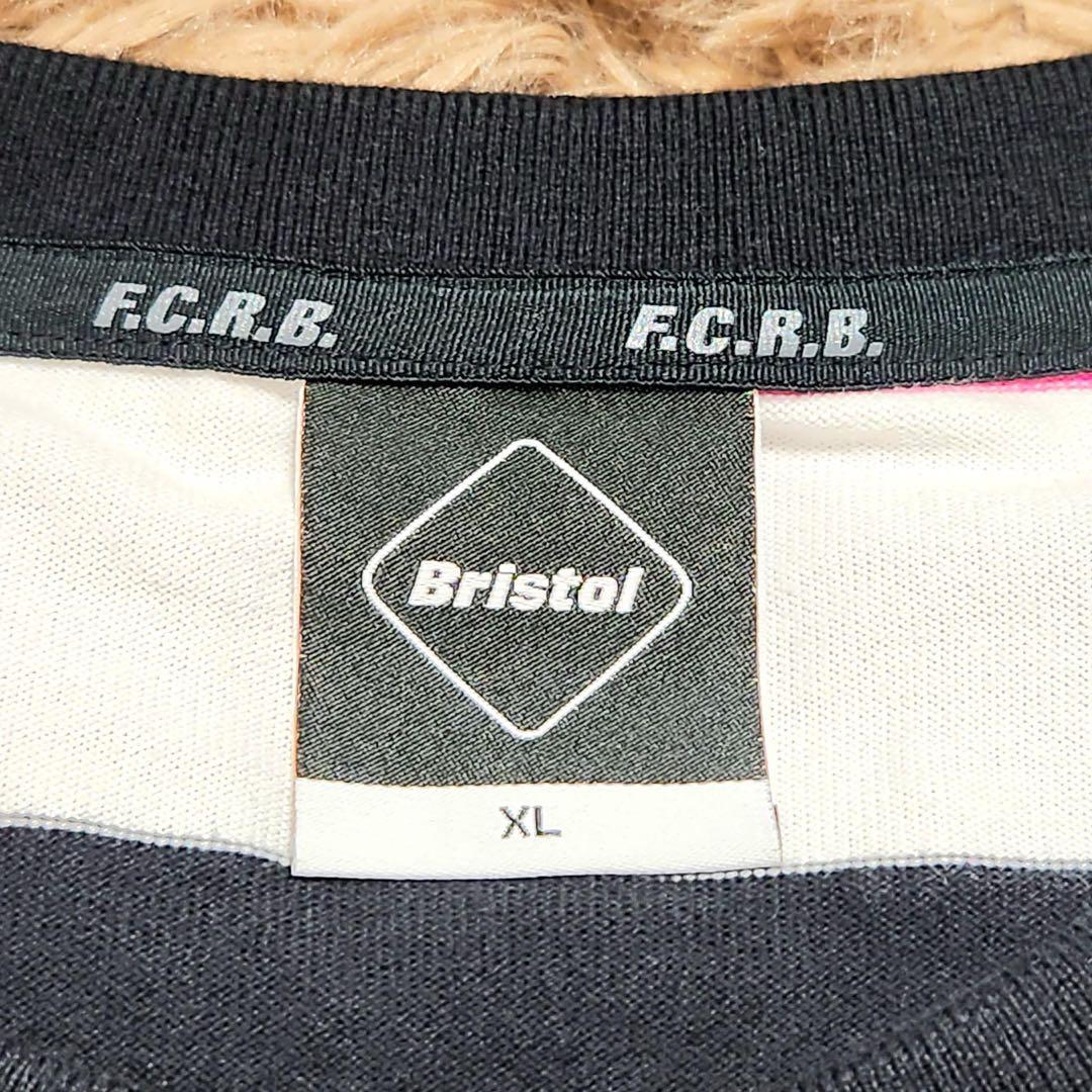 希少 XL サイズ F.C. Real Bristol Tシャツ ロゴ ボーダー