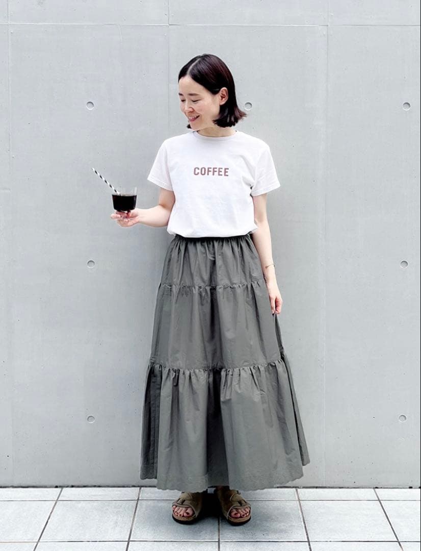 SUNSHINE+CLOUD購入Ｔシャツcoffee/milk新品Lサイズc&s