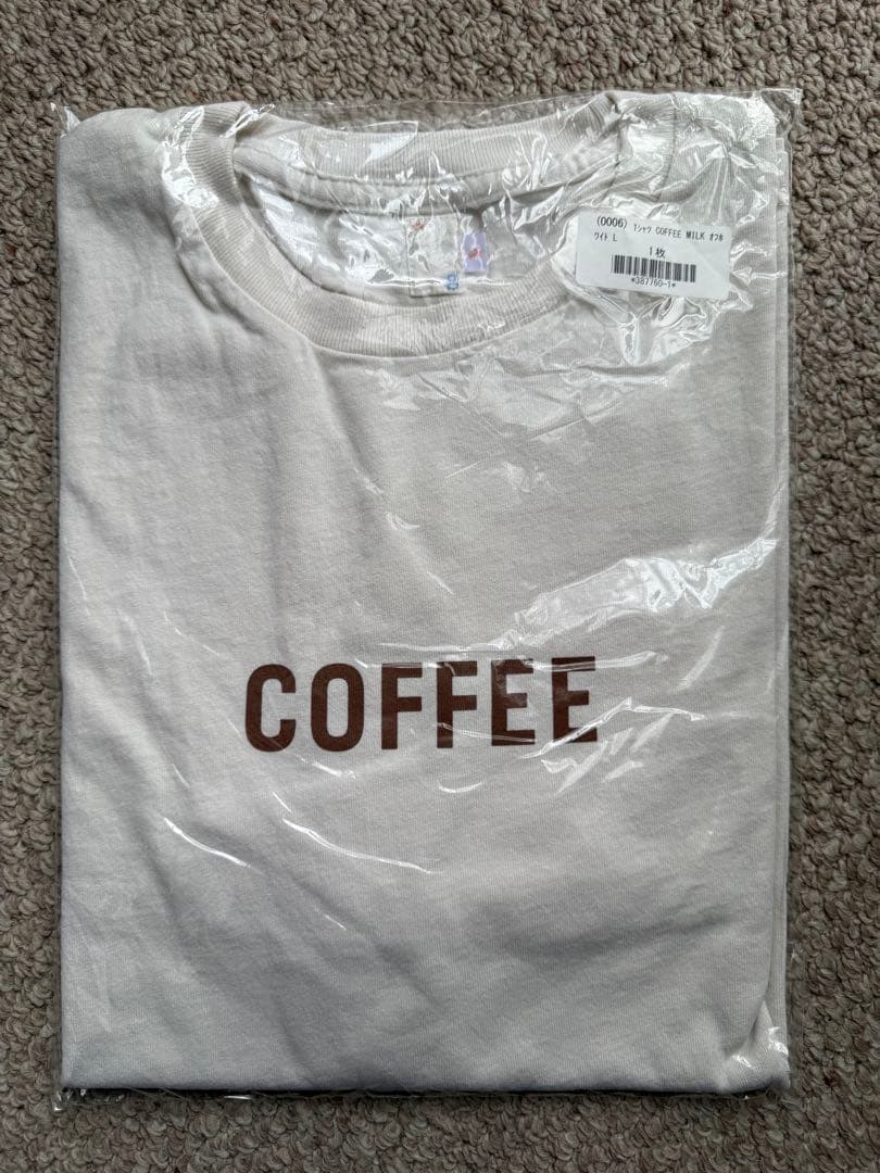SUNSHINE+CLOUD購入Ｔシャツcoffee/milk新品Lサイズc&s