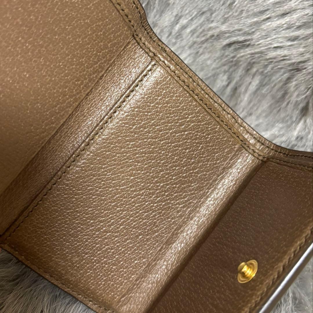 GUCCI オフィディア 三つ折財布