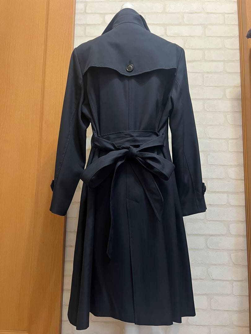 お値引き中！丸井大きいサイズ　ネイビー トレンチコート 6L