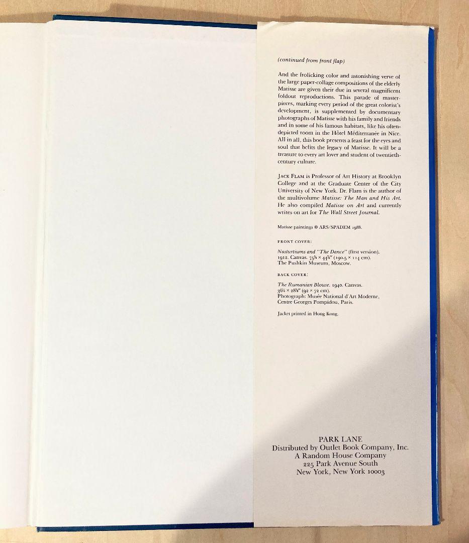 ◇マチス画集 『A RETROSPECTIVE』1988年発売◇