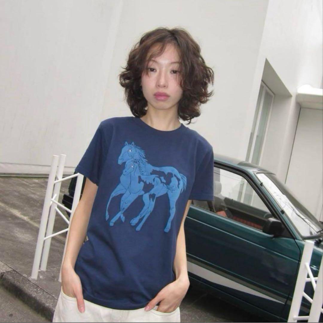 トップス shury labyrins Dont Cry Horse Tshirt