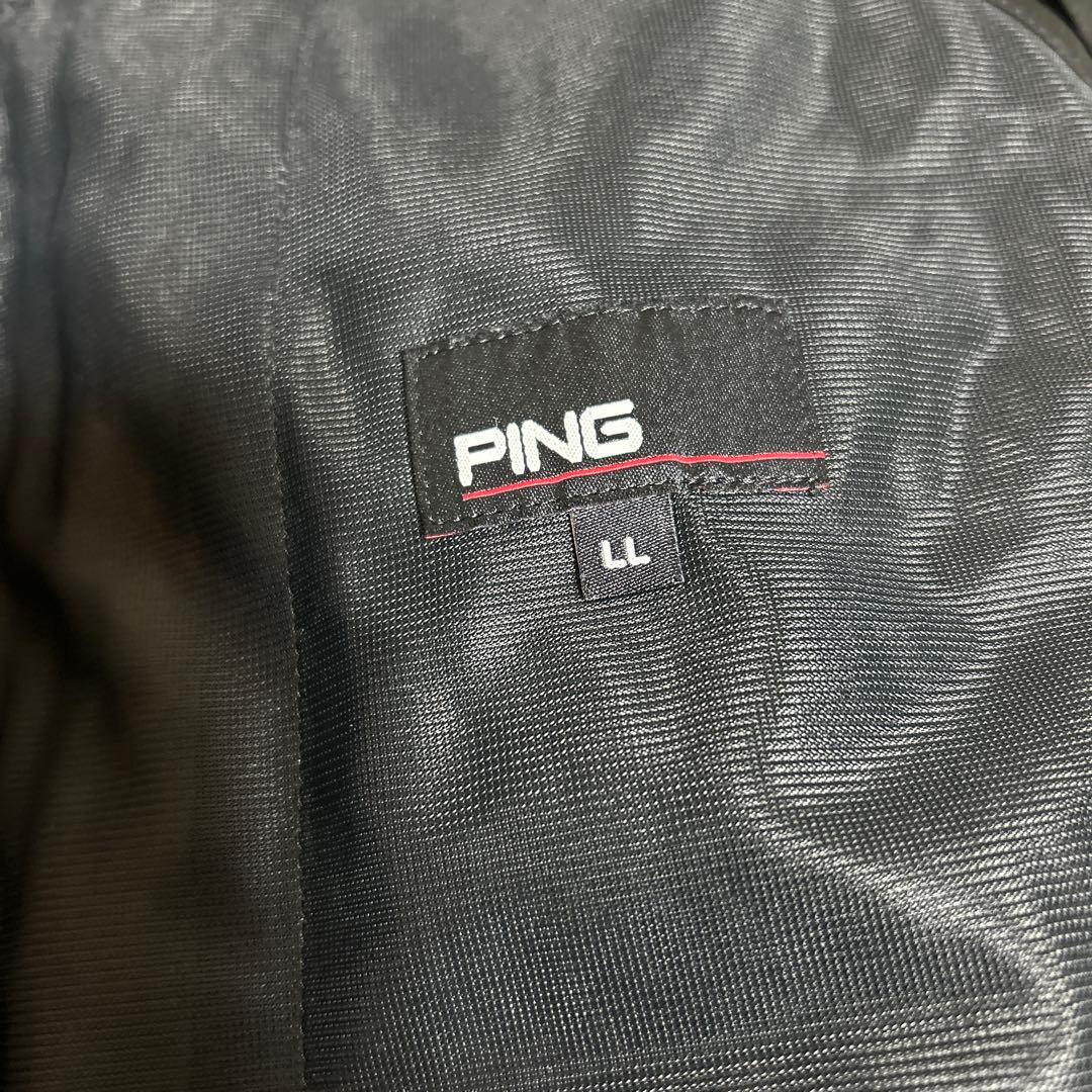 星丸　PING 中綿ジャケット ブラック サイズXL
