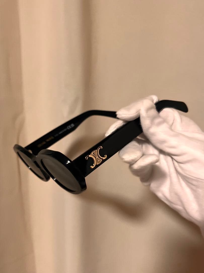 celine セリーヌ TRIOMPHE トリンオフ01 サングラス ブラック