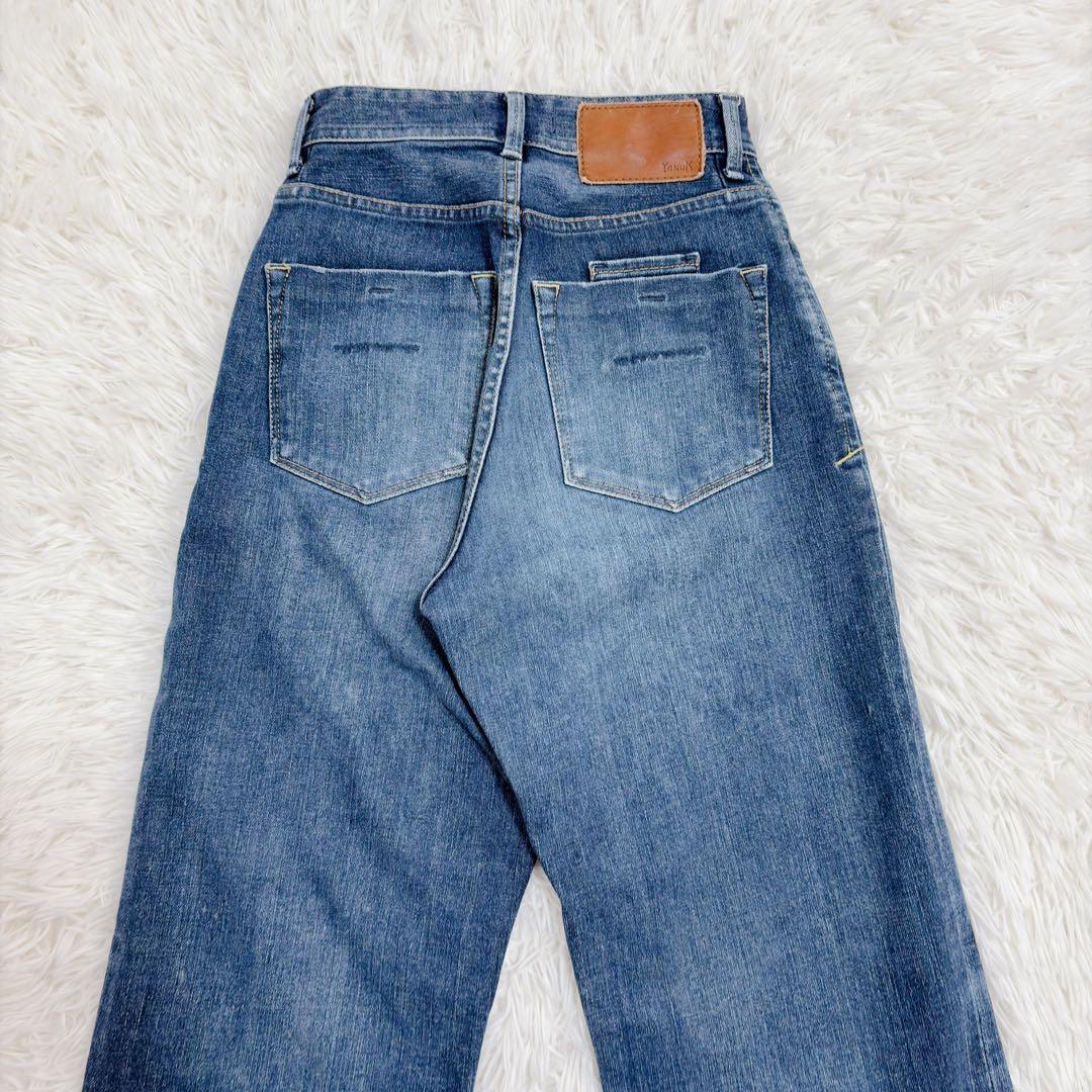 美品✨YANUK ヤヌーク LEA PREMIUM2 ボーイズストレート W21