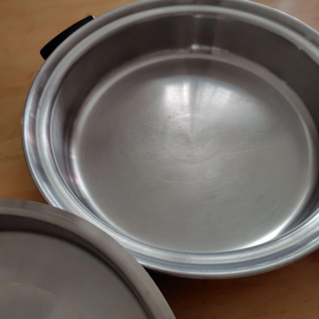 アムウェイ・ステンレス鍋　ドーム　蒸し器　フライパン　スティーマー