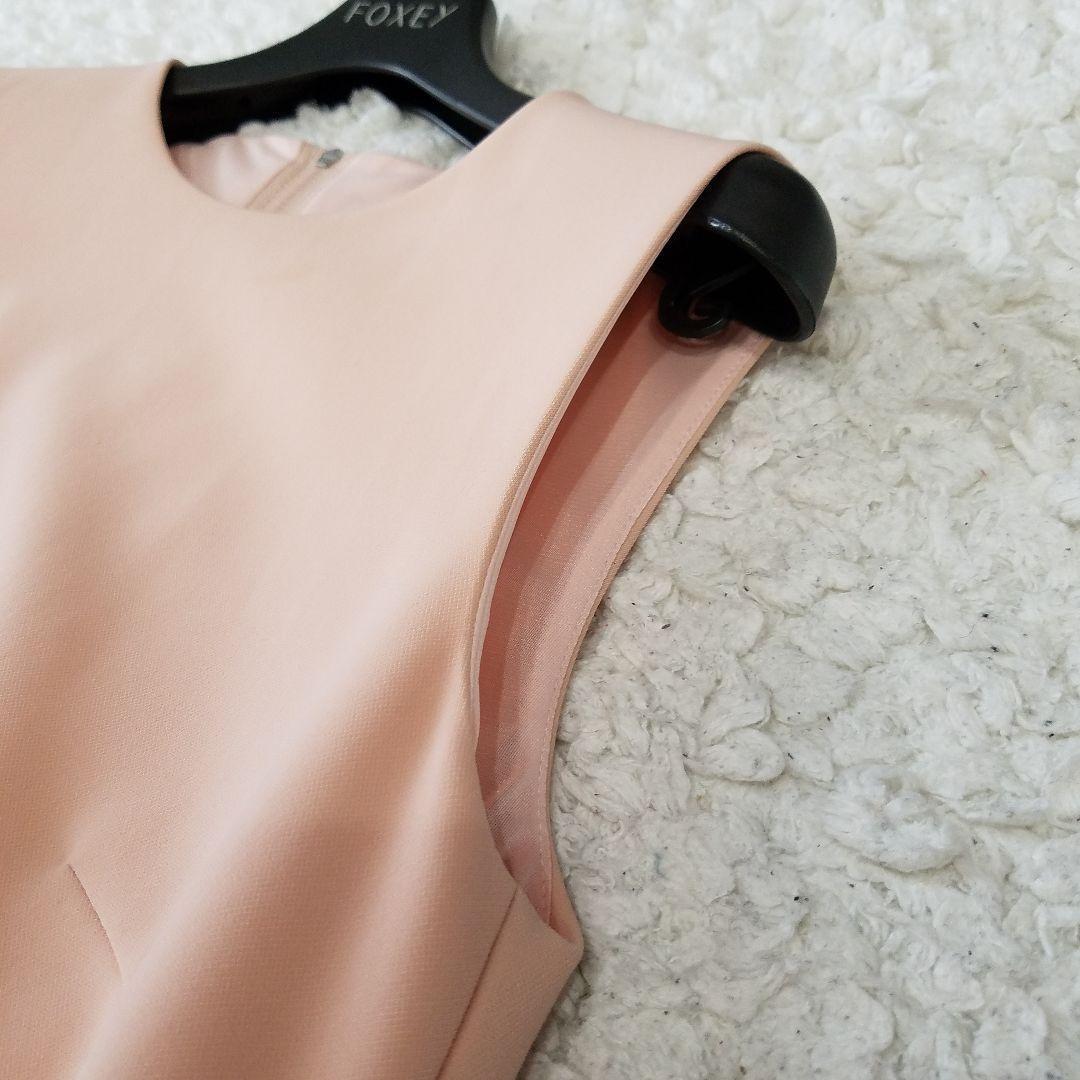 美品✨フォクシー DRESS LA FOIRE バックプリーツ ワンピース
