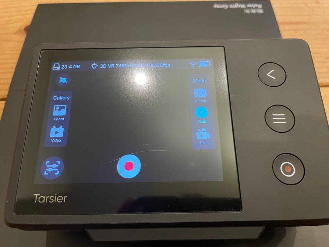 ほぼ新品】CALF Visinse 3D VR180カメラ（第2世代）8K