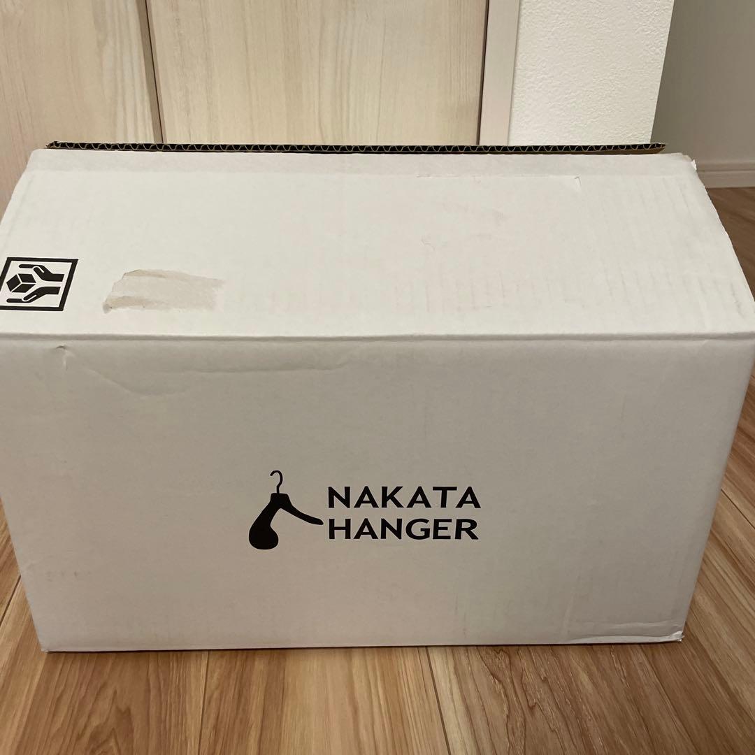 NAKATA HANGER メンズスーツハンガー 5本組 スモークブラウン
