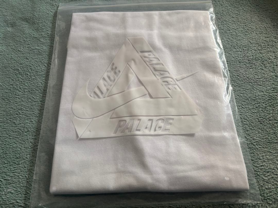 トップス XL PALACE NIKE TRI SWOOSH T-SHIRT WHITE