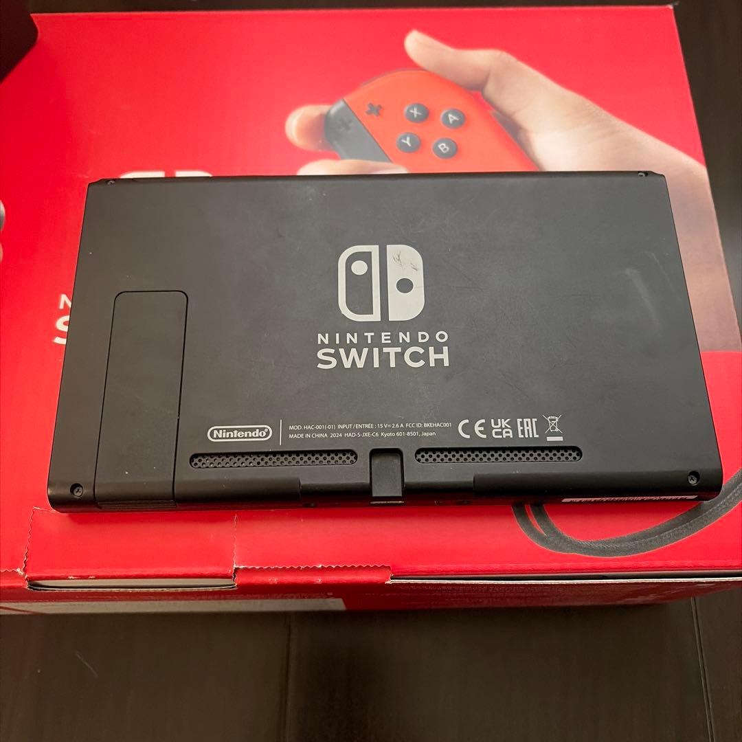 Nintendo Switch 本体　ドック　充電器　箱　マイクロSD