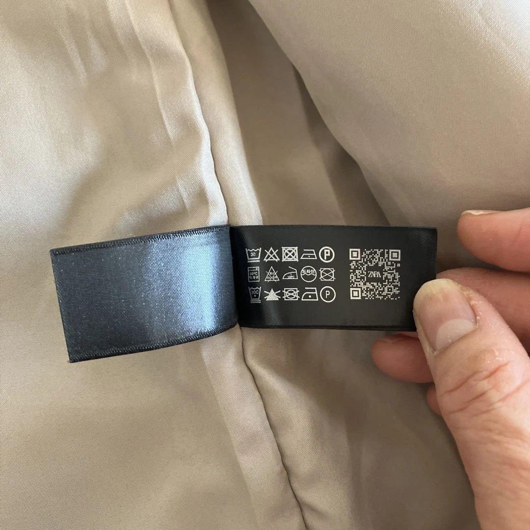 ZARA ソフトオーバーサイズコート　ベージュ　L