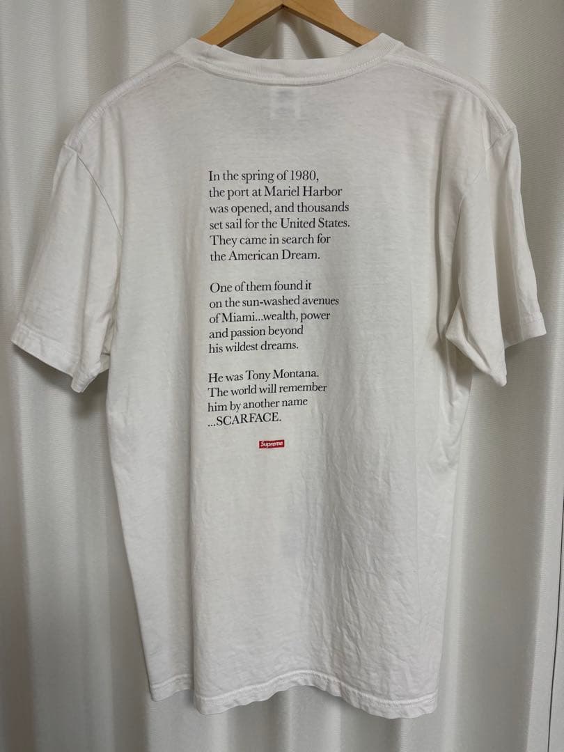SUPREME スカーフェイス Tシャツ Mサイズ バックプリント有り‼︎