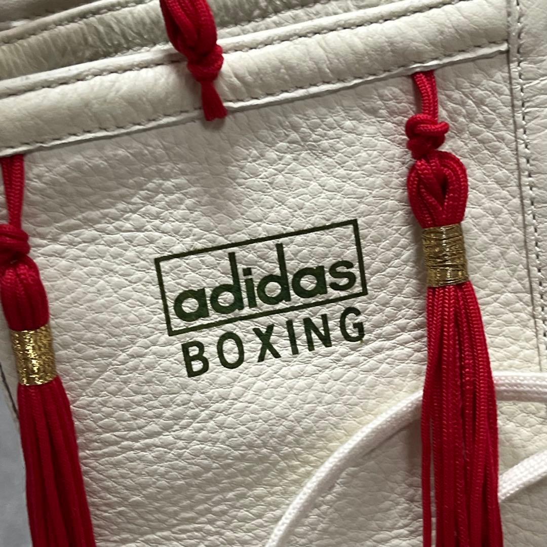 adidas BOXING ドイツ製 赤三本線 タッセル付き 2004
