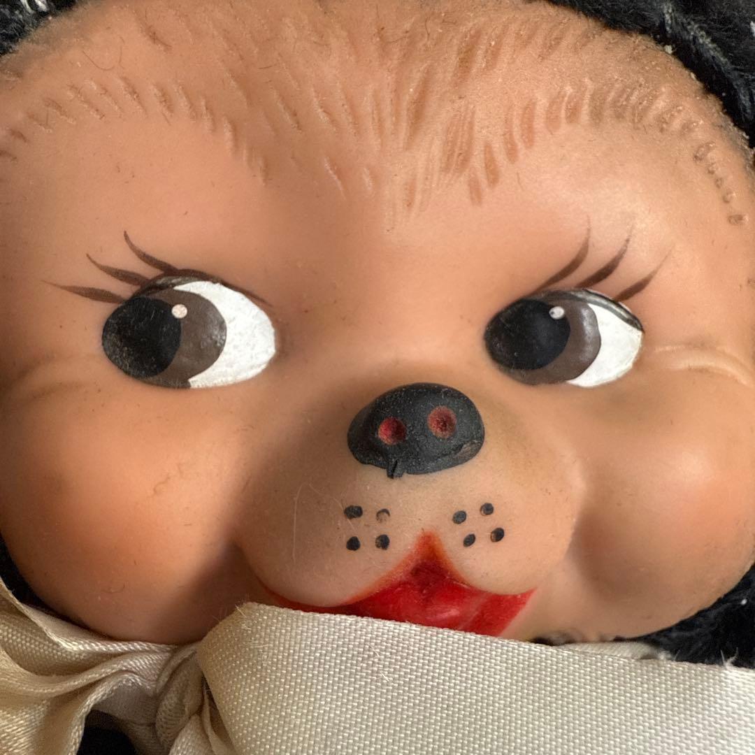 Hirsch Toys ヒルシュ　ラバーフェイス　ドール　ビンテージ　クマ