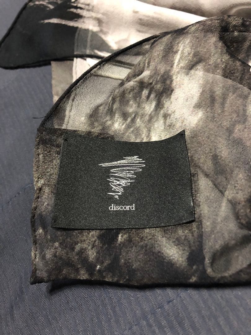 ヨウジ　ヤマモト　シルク　ストール　新品未使用　yohji yamamoto