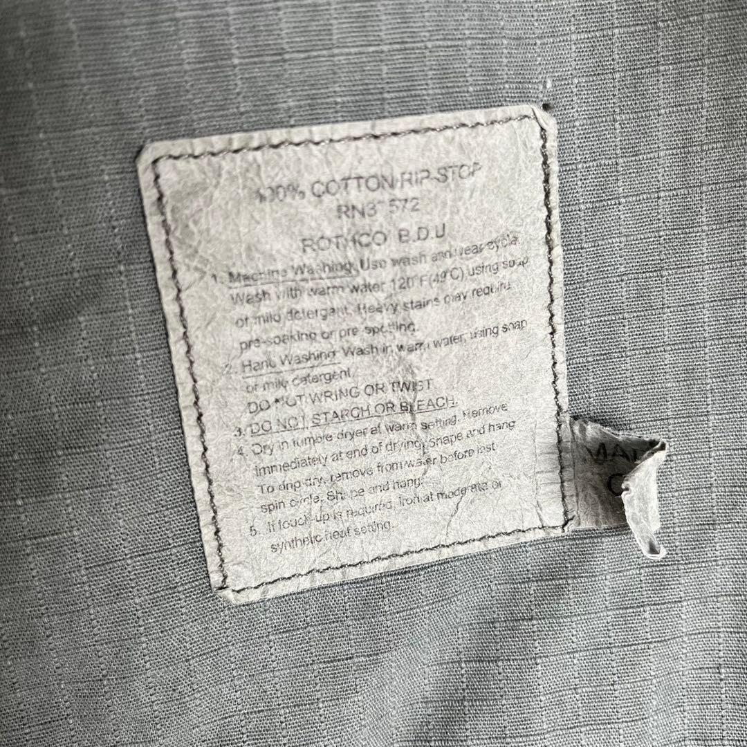 美品♡ROTHCO ロスコ　ミリタリージャケット　BDU SHIRTS フリー