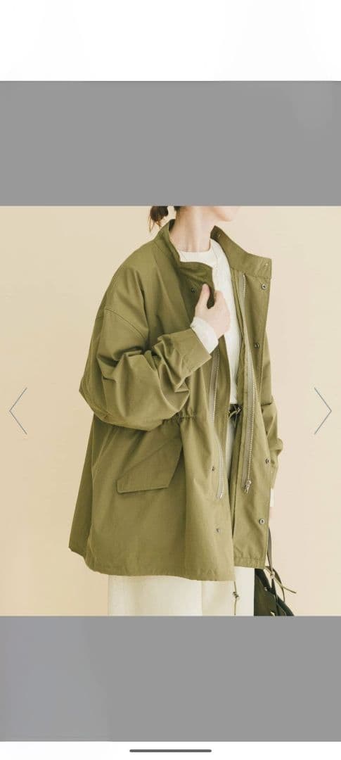 チャンコ　URBAN RESEARCH　ミリタリーモッズコート