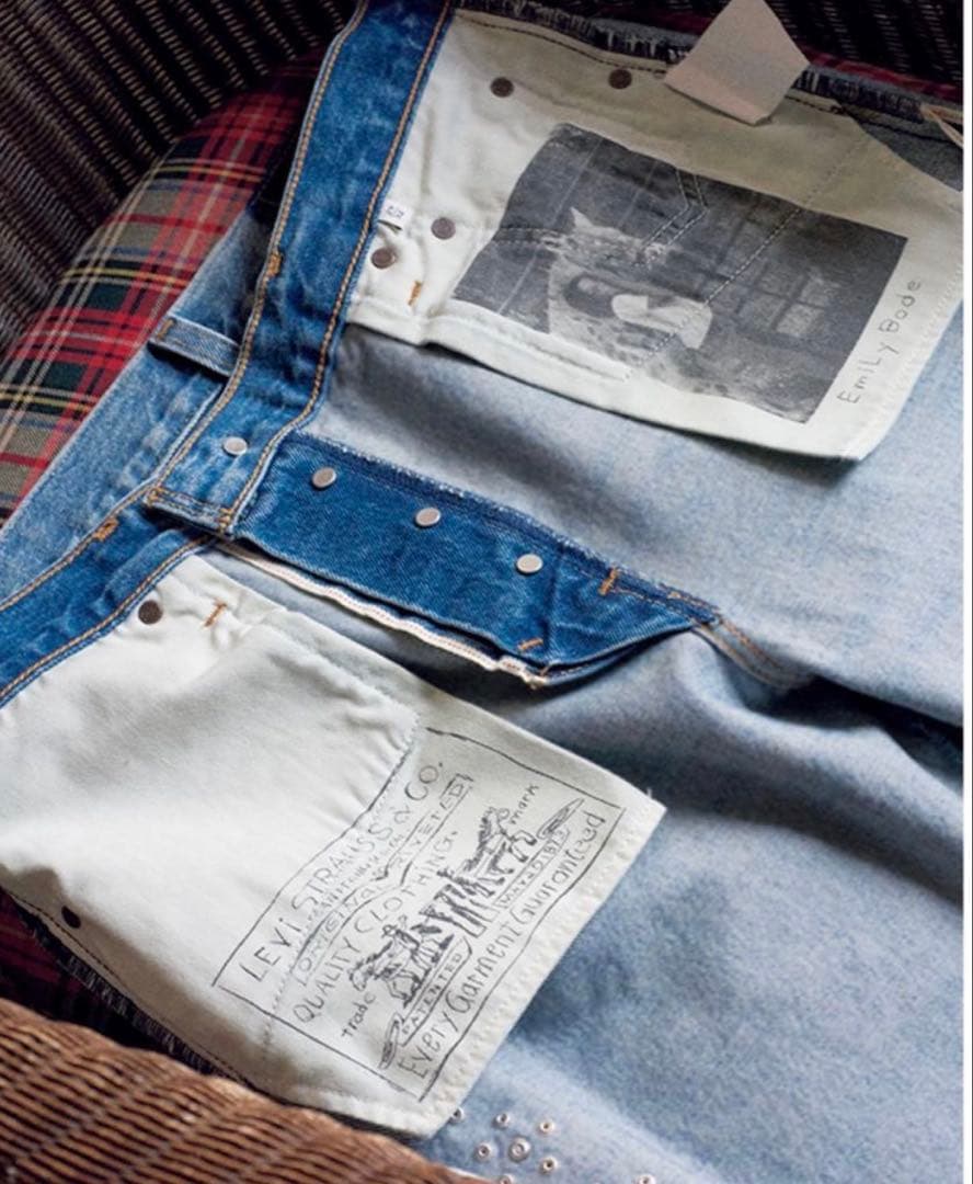 パンツ 25/32 LEVI'S BODE BARREL LACER JEANS