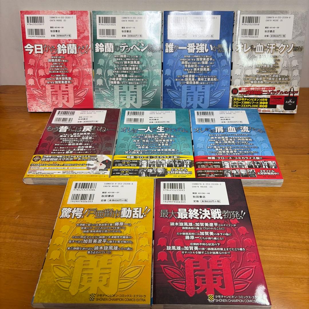 【全巻4セット】 クローズ全26巻　ワースト全33巻 関連本4冊他　計83冊
