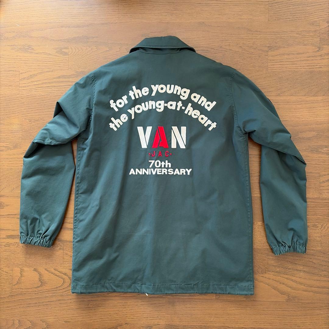 VANJACKET アウター　ジャケット　グリーン　裏地有り　メンズM