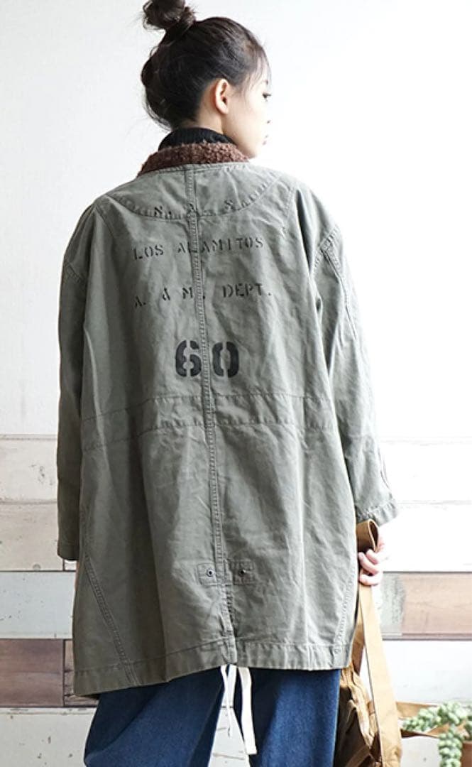 NEEDLE WORK SOONパラシュートコート　ミリタリー【size 1】