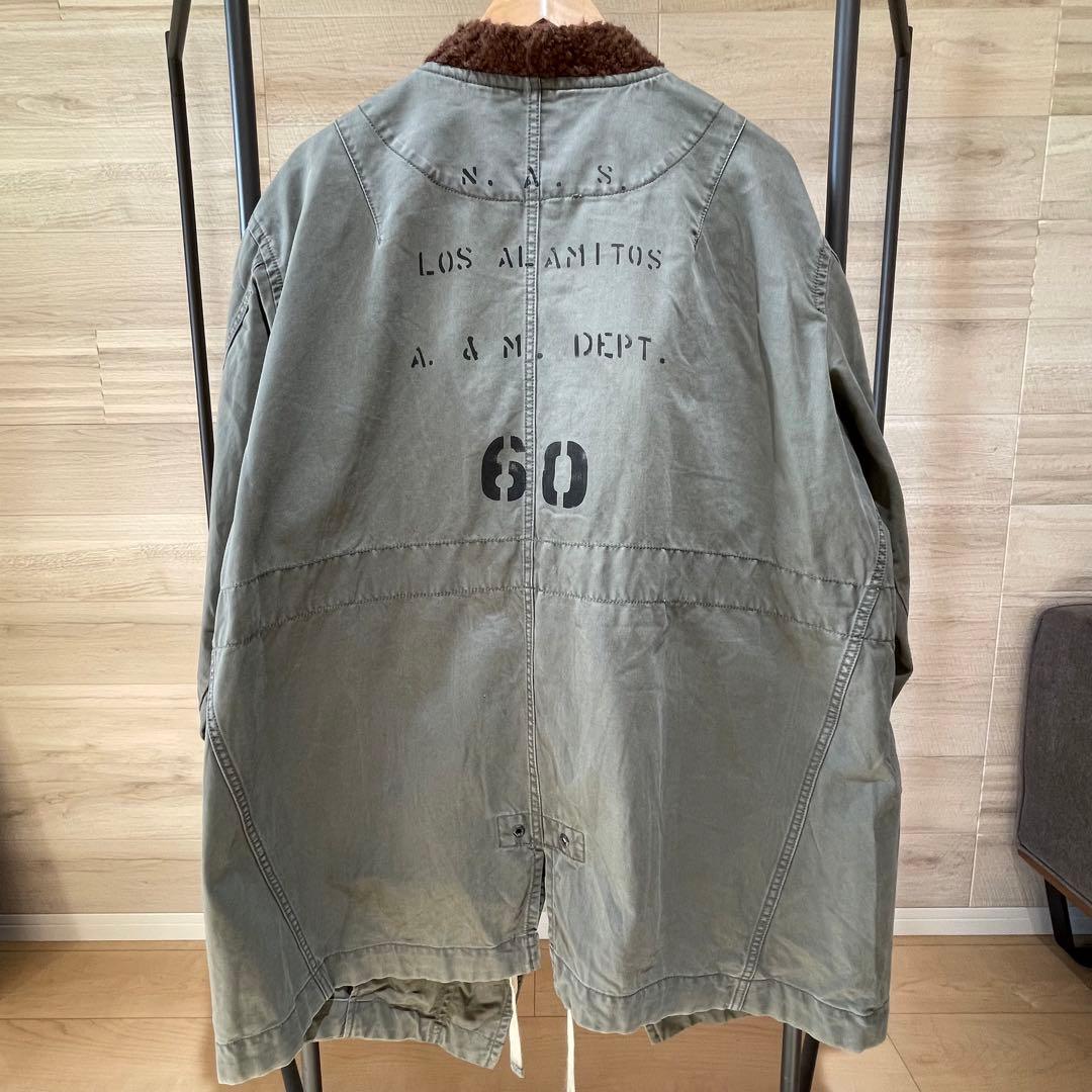 NEEDLE WORK SOONパラシュートコート　ミリタリー【size 1】