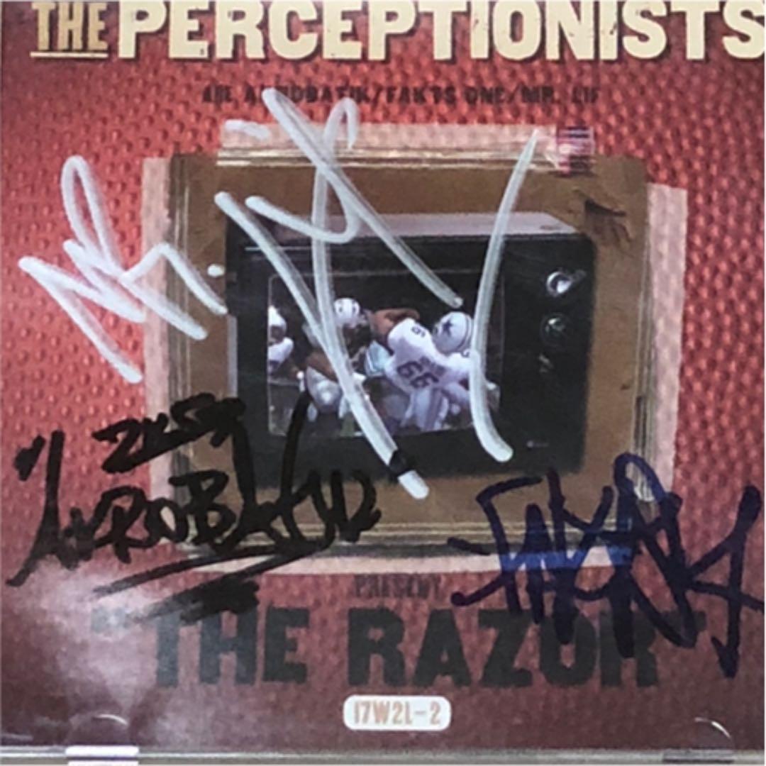 The Perceptionists / The Razor サイン入り