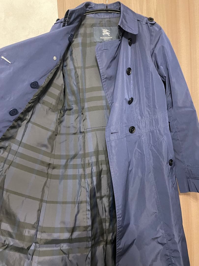 【夏 値下中】Burberry LONDON スプリングコート ネイビー
