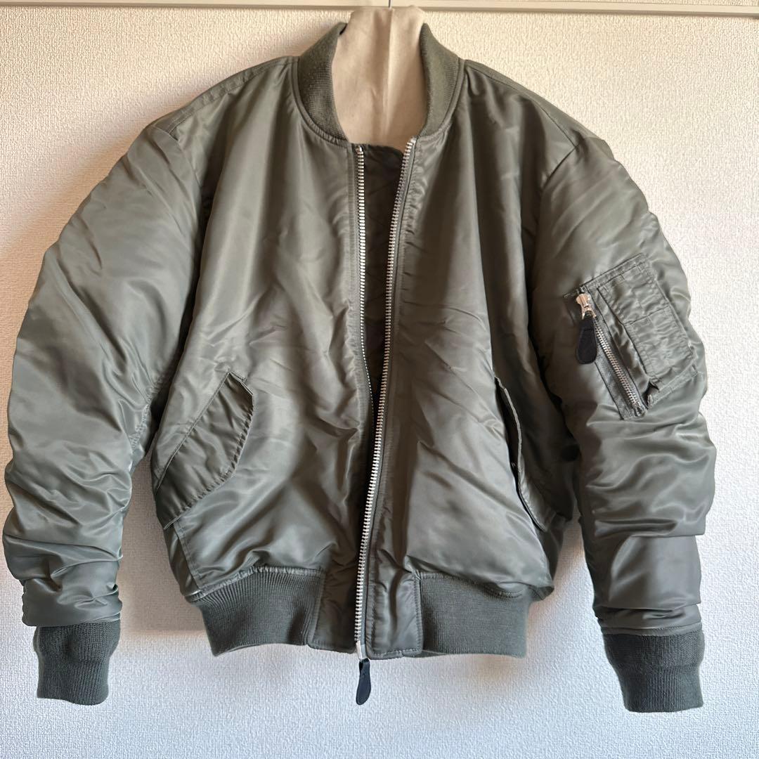 ジャケット・アウター CLANE BACK GATHER MA1