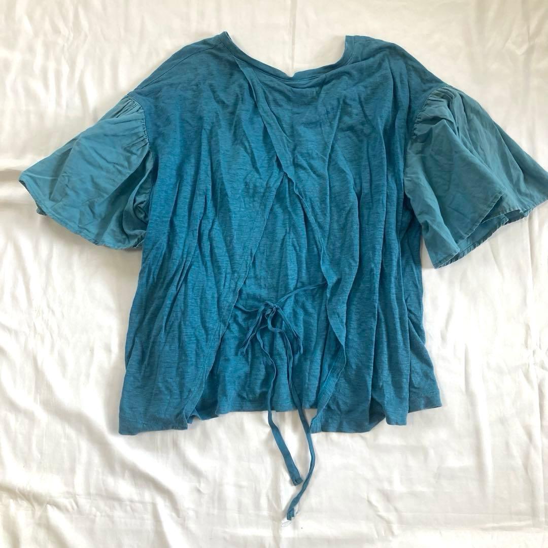 トップス ikkuna flared-sleeve t-shirt