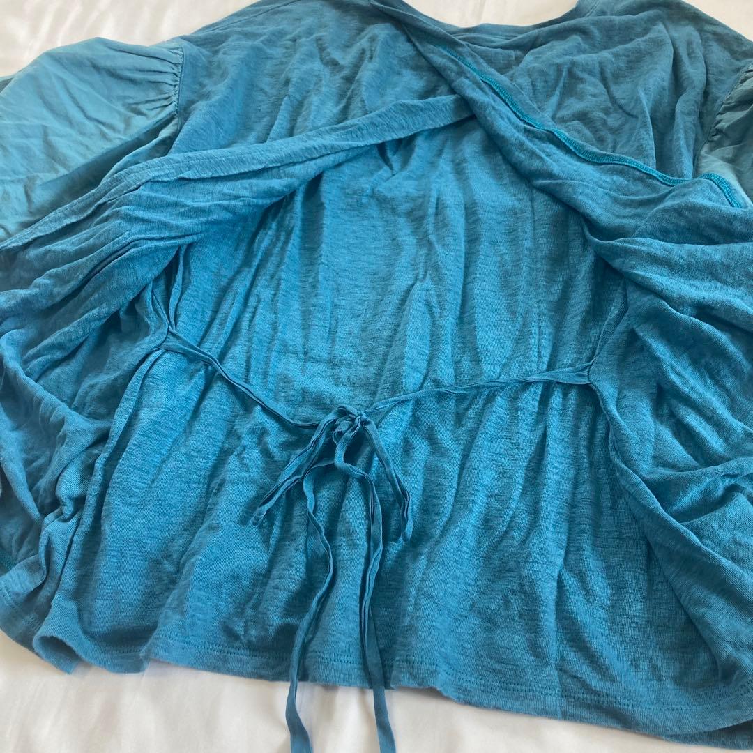 トップス ikkuna flared-sleeve t-shirt