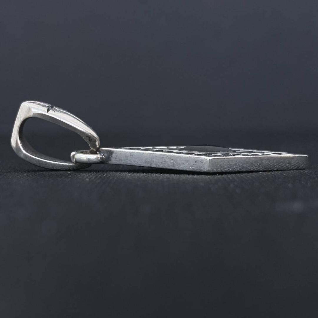 SAAD PREMIUM シルバー 925 サンシンボル オニキス ペンダント