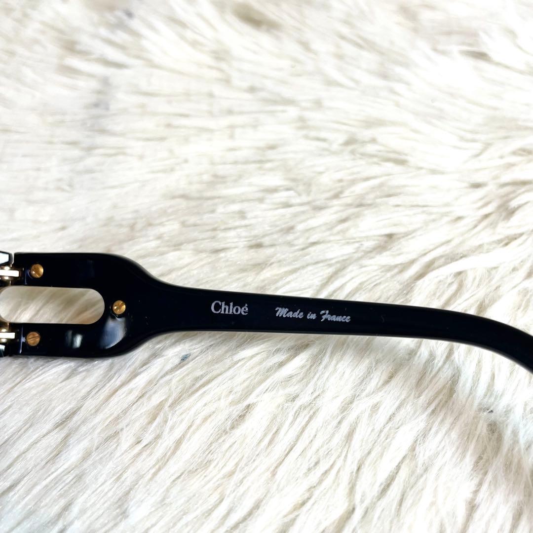 極美品　Chloe　クロエ　サングラス　CL2192A　ブラックレンズ・フレーム