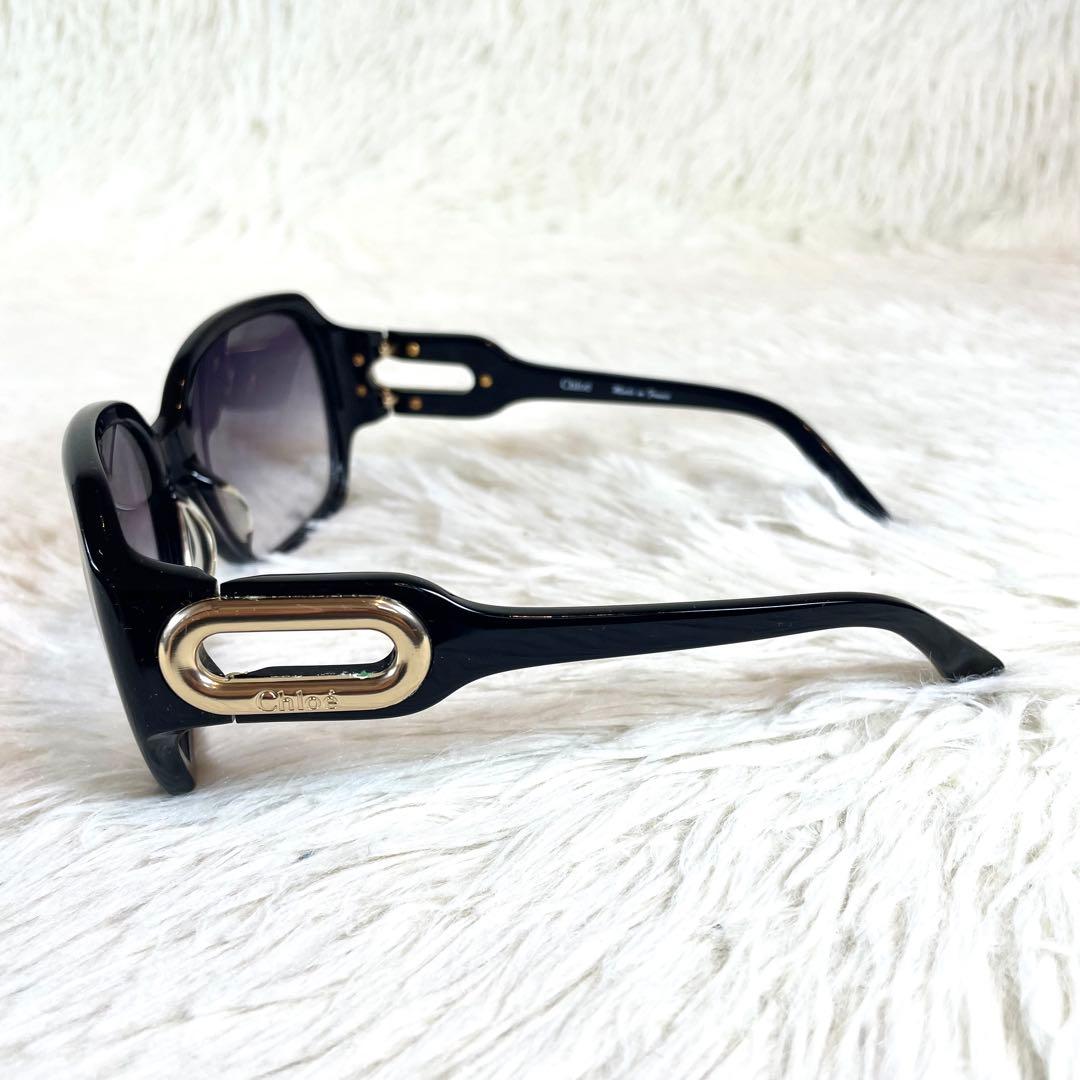 極美品　Chloe　クロエ　サングラス　CL2192A　ブラックレンズ・フレーム