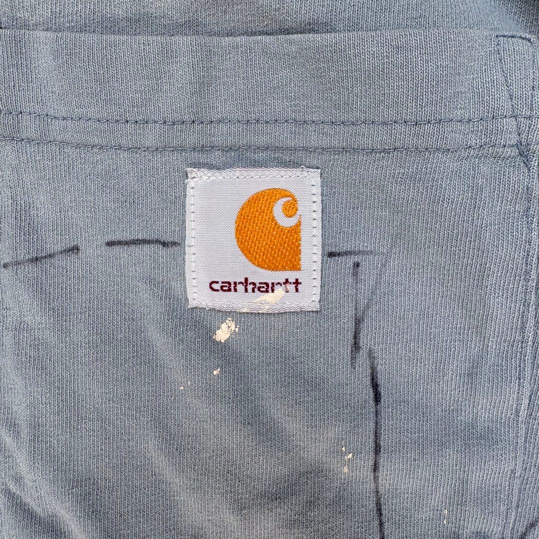 一点物 Carhartt ハンドプリントT