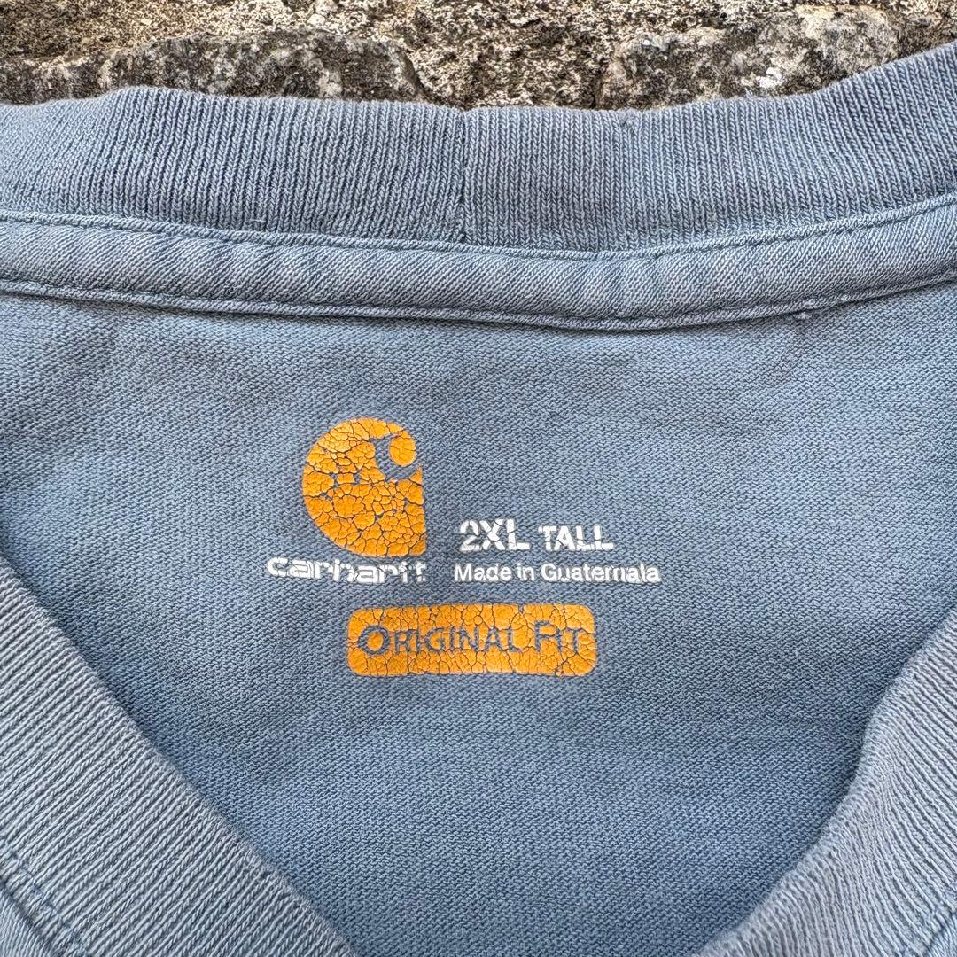 一点物 Carhartt ハンドプリントT