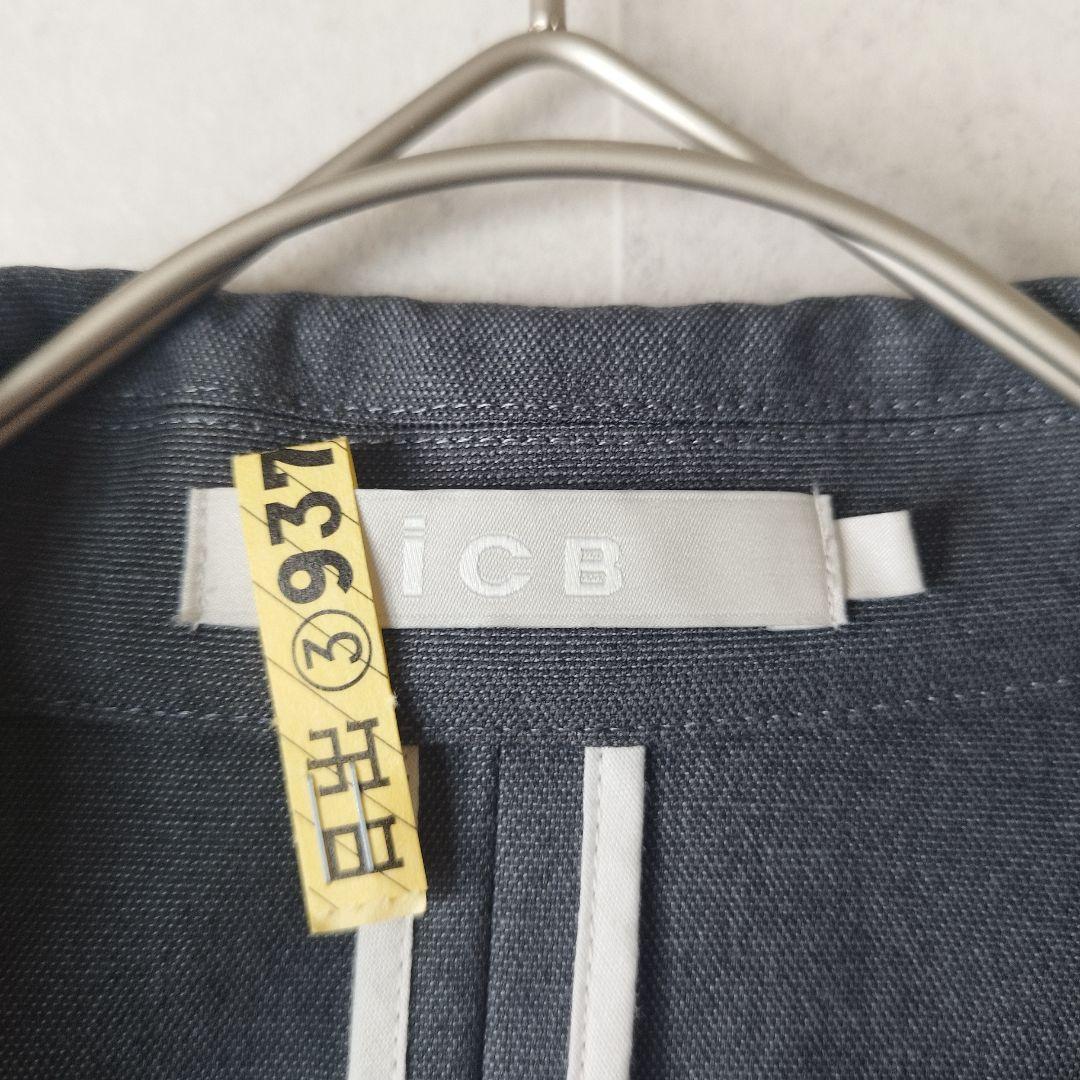 未使用✨️近年 ICB LooseWeave ダブルブレスト リネンジャケット